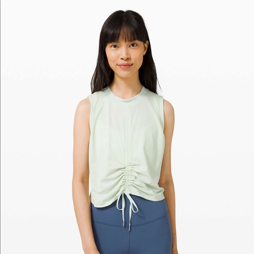 Lululemon Cinch Me Up Front Tank